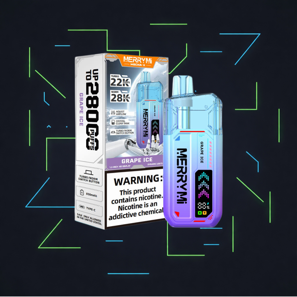 MerryMi Mecha X 28K – Grape Ice