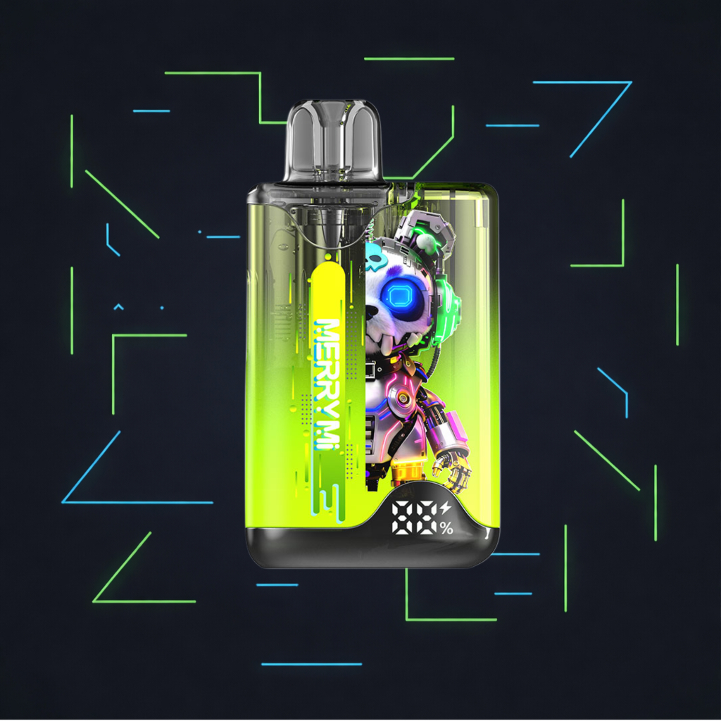 MerryMi Panda Pod 66K – Grape & Blue Razz Ice